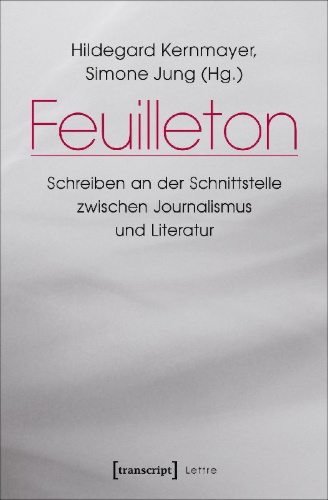 Buchcover und Innenansicht für das Buch: Feuilleton