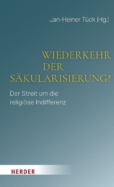 Buchcover und Innenansicht für das Buch: Wiederkehr der Säkularisierung?