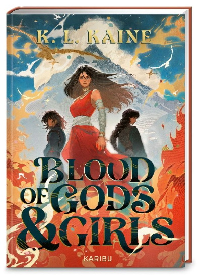 Buchcover und Innenansicht für das Buch: Blood of Gods & Girls