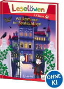 Buchcover und Innenansicht für das Buch: Leselöwen 1. Klasse - Willkommen im Spukschloss!