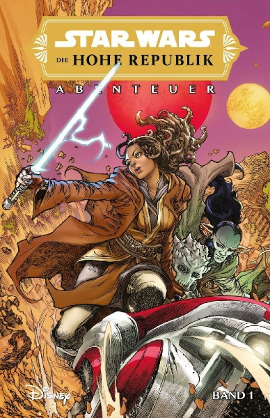Buchcover und Innenansicht für das Buch: Star Wars : The High Republic Adventures #1-#5