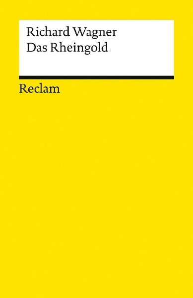 Buchcover und Innenansicht für das Buch: Der Ring des Nibelungen. Vorabend: Das Rheingold