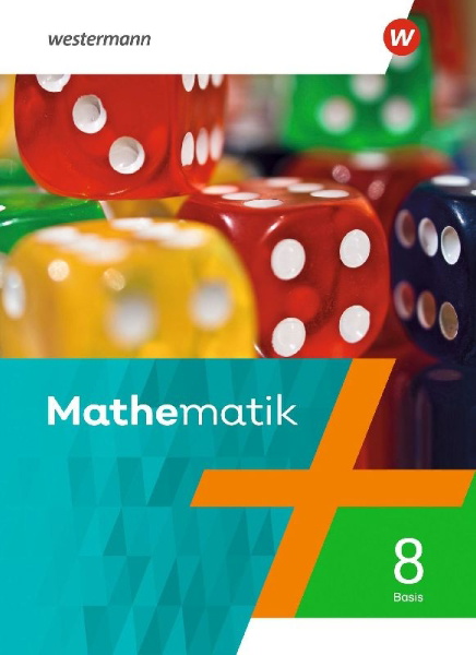 Buchcover und Innenansicht für das Buch: Mathematik 8 Basis. Schulbuch
