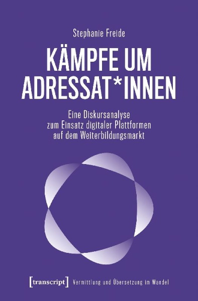 Buchcover und Innenansicht für das Buch: Kämpfe um Adressat*innen