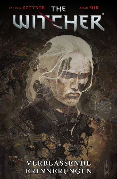 Buchcover und Innenansicht für das Buch: The Witcher: Fading Memories #1-#4