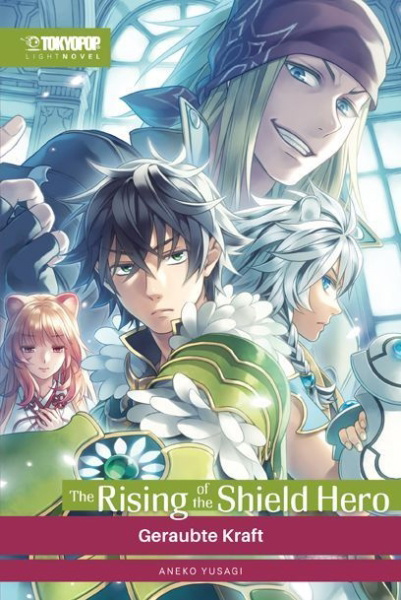 Buchcover und Innenansicht für das Buch: The Rising of the Shield Hero Light Novel 16