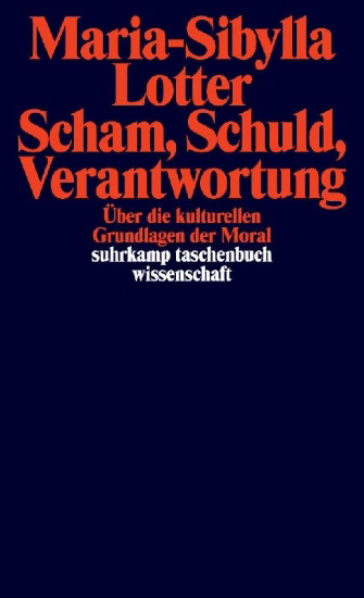 Buchcover und Innenansicht für das Buch: Scham, Schuld, Verantwortung