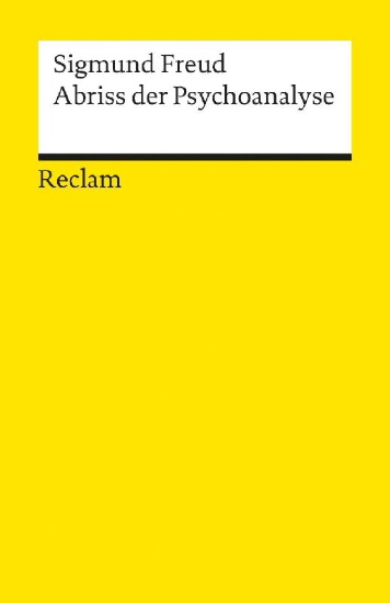 Buchcover und Innenansicht für das Buch: Abriss der Psychoanalyse