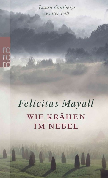 Buchcover und Innenansicht für das Buch: Wie Krähen im Nebel: Laura Gottbergs zweiter Fall