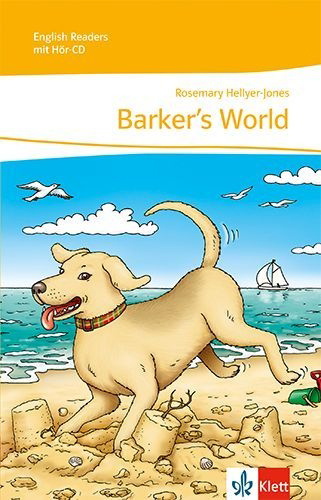Buchcover und Innenansicht für das Buch: Barker's World. Mit Audio-CD