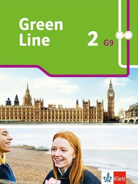 Buchcover und Innenansicht für das Buch: Green Line 2 G9, Schulbuch (fester Einband) Klasse 6
