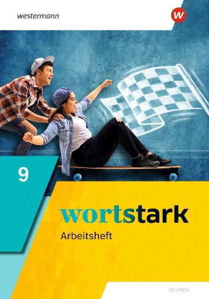 Buchcover und Innenansicht für das Buch: wortstark 9. Arbeitsheft. Allgemeine Ausgabe