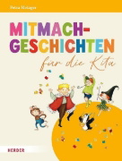 Buchcover und Innenansicht für das Buch: Mitmachgeschichten für die Kita