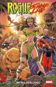 Buchcover und Innenansicht für das Buch: Rogue: The Savage Land (2025) #1-#5