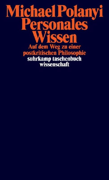 Buchcover und Innenansicht für das Buch: Personales Wissen