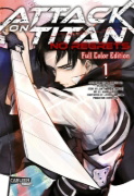 Buchcover und Innenansicht für das Buch: Shingeki no kyojin kuinaki sentaku full color kanzenban