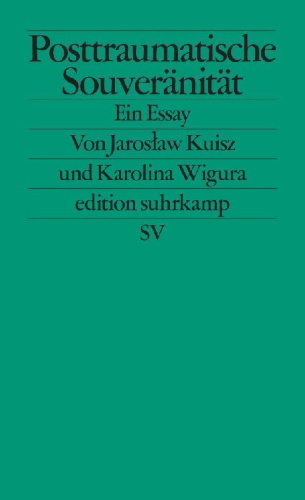 Buchcover und Innenansicht für das Buch: Posttraumatische Souveränität
