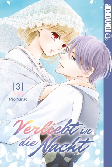 Buchcover und Innenansicht für das Buch: Verliebt in die Nacht 03