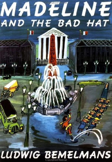 Buchcover und Innenansicht für das Buch: Madeline and the Bad Hat
