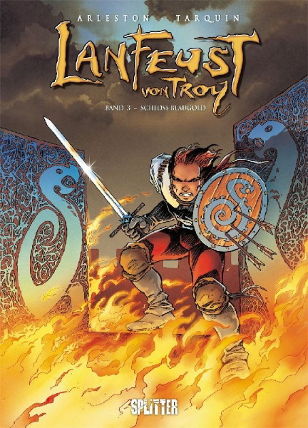 Buchcover und Innenansicht für das Buch: Lanfeust de Troy