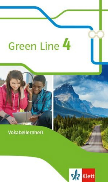 Buchcover und Innenansicht für das Buch: Green Line 4. Ausgabe Bayern. Vokabellernheft 8. Klasse