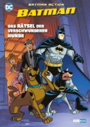 Buchcover und Innenansicht für das Buch: The Batman & Scooby-Doo! Mysteries #3,#7,#8