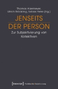 Buchcover und Innenansicht für das Buch: Jenseits der Person