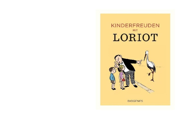 Buchcover und Innenansicht für das Buch: Kinderfreuden mit Loriot