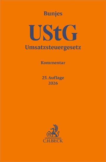 Buchcover und Innenansicht für das Buch: Umsatzsteuergesetz. UStG