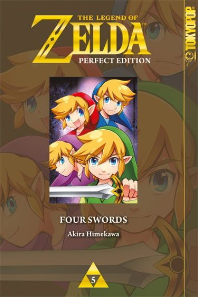 Buchcover und Innenansicht für das Buch: The Legend of Zelda - Perfect Edition 05