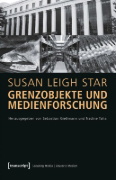 Buchcover und Innenansicht für das Buch: Grenzobjekte und Medienforschung