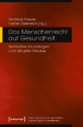 Buchcover und Innenansicht für das Buch: Das Menschenrecht auf Gesundheit