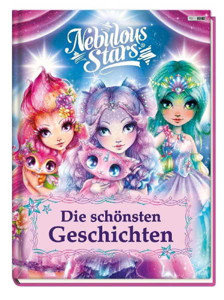 Buchcover und Innenansicht für das Buch: Nebulous Stars: Die schönsten Geschichten