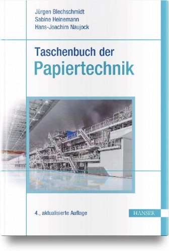 Buchcover und Innenansicht für das Buch: Taschenbuch der Papiertechnik