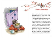 Buchcover und Innenansicht für das Buch: Die Tier-Feuerwehr (Band 1) - Ein Waschbär greift ein