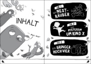Buchcover und Innenansicht für das Buch: Real Pigeons Nest Hard