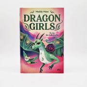 Buchcover und Innenansicht für das Buch: Dragon Girls - Quinn, der Jadedrache