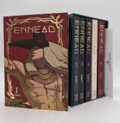 Buchcover und Innenansicht für das Buch: Ennead Schuber (Band 1 bis 6)