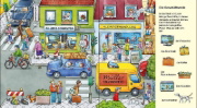 Buchcover und Innenansicht für das Buch: Suche und Finde! - In der Stadt