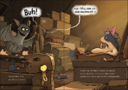 Buchcover und Innenansicht für das Buch: Vincent und das Geisterlama (Band 2)
