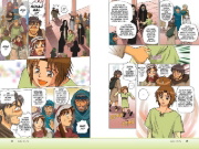 Buchcover und Innenansicht für das Buch: Manga Messias