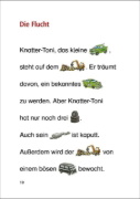 Buchcover und Innenansicht für das Buch: Lesenlernen in 3 Schritten - Die schönsten Abenteuergeschichten