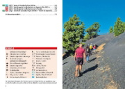 Buchcover und Innenansicht für das Buch: ROTHER Wanderführer La Palma