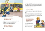Buchcover und Innenansicht für das Buch: Lesenlernen in 3 Schritten - Die schönsten Krimigeschichten