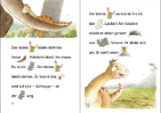 Buchcover und Innenansicht für das Buch: Lesenlernen in 3 Schritten - Die schönsten Dinogeschichten