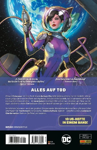 Buchcover und Innenansicht für das Buch: Catwoman #59-#68