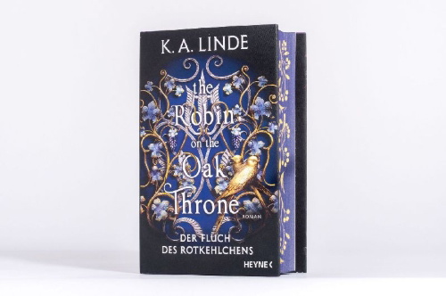 Buchcover und Innenansicht für das Buch: The Robin on the Oak Throne - The Oak & Holly Cycle 2