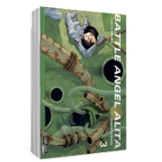 Buchcover und Innenansicht für das Buch: Battle Angel Alita - Perfect Edition 3