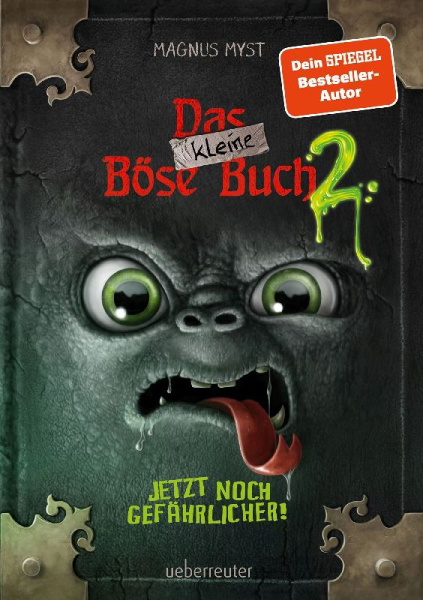 Buchcover und Innenansicht für das Buch: Das kleine Böse Buch 2