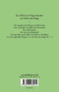 Buchcover und Innenansicht für das Buch: Der Herr der Ringe - Anhänge und Register